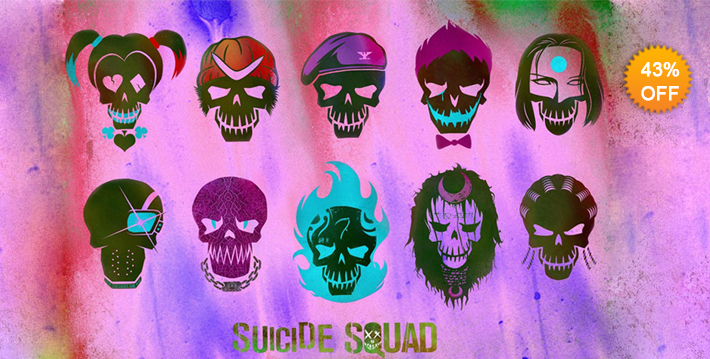 Perucas de Suicide Squad